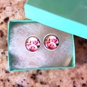 💥 SALE 💥 Rose Stud Earrings